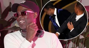 Chris Rock attends Oscars viewing party in Florida after THAT slap
