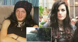Couple were found hanged from same tree with spray painted messages