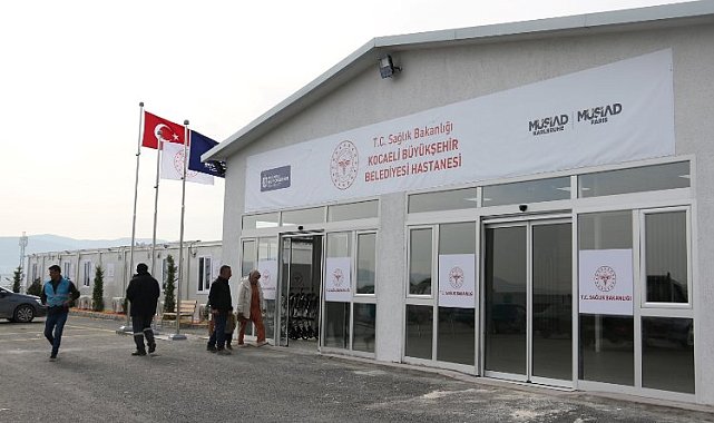 Defne'deki Kocaeli'nin hastanesinden 400'e yakın hasta şifa buluyor