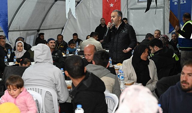 Deprem bölgesi Hatay'da Bursa'nın Ramazan bereketi