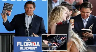 DeSantis' BEATS Obama, Trump for most book copies sold in first week