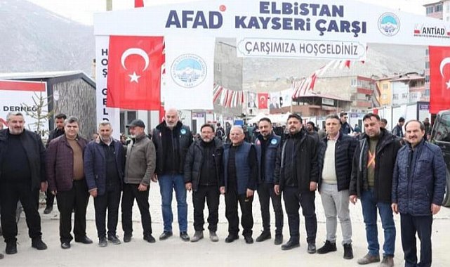 Elbistan Kayseri Çarşısı'nda Büyükkılıç turu