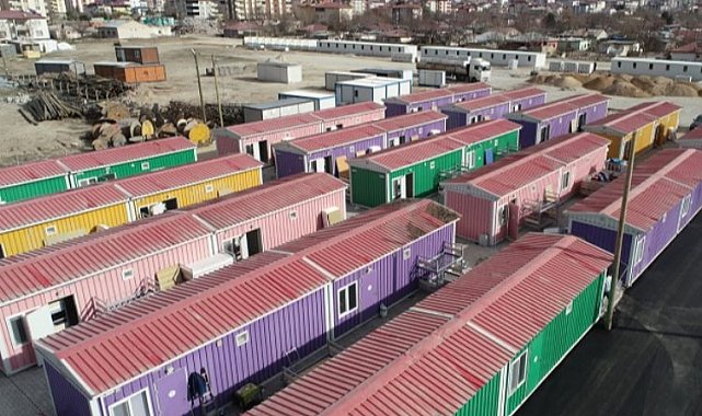 Elbistan Talas Kent'te anahtarlar teslim ediliyor