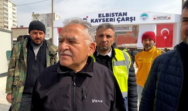 Elbistan'dan Kayseri'ye 'Çarşı' teşekkürü
