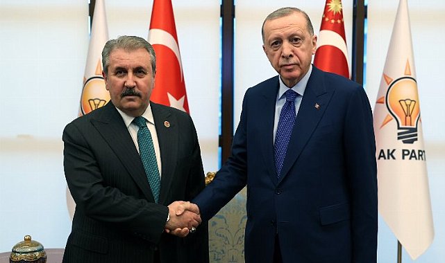 Erdoğan, Destici'yi kabul etti.. Destici'den 'Cumhur' mesajı
