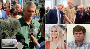 Father of Mallory Beach snubs Alex Murdaugh's family in court