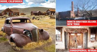 Ghost towns across America are frozen in time