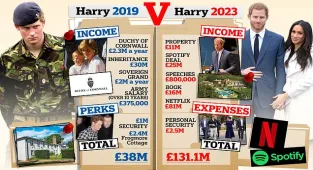 Harry earned £100m after Meghan was 'disappointed' at his wealth