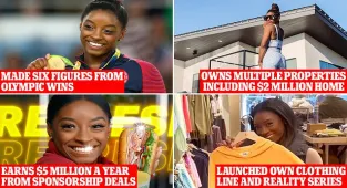 How Simone Biles has amassed net worth of more than $16 MILLION