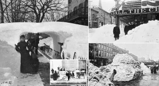 How the Great Blizzard of 1888 on March 11 left  400 dead