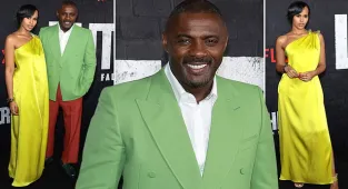 Idris Elba joined by wife Sabrina at Luther: The Fallen Sun premiere