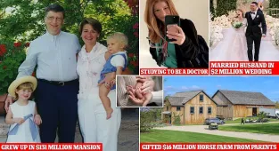 Inside Jennifer Gates' lavish life as she welcomes her first child