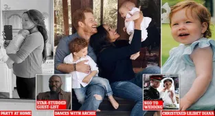 Inside Lili's California christening!