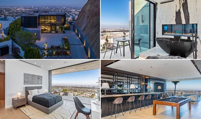 Inside Powerball billionaire's $25M Hollywood mansion