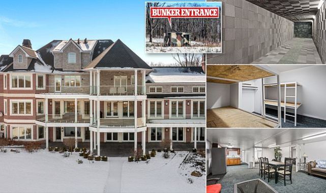 Inside the $6m Michigan estate with 5,000 square foot DOOMSDAY BUNKER