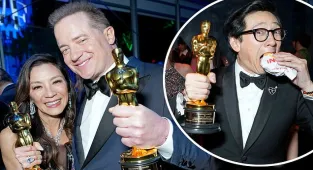 Inside the Vanity Fair Oscars party