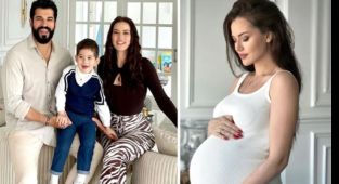 İşte Burak Özçivit ve Fahriye Evcen'in ikinci bebeği!