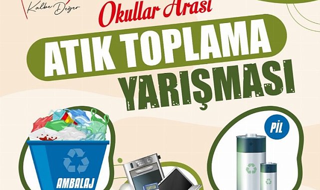 İzmit'te okullar arası 'Atık Toplama Yarışması' sürüyor