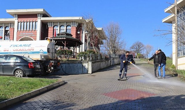 İzmit'te Tepeköy'de kapsamlı temizlik