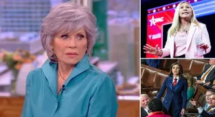 Jane Fonda dismisses outrage about anti-abortion protesters