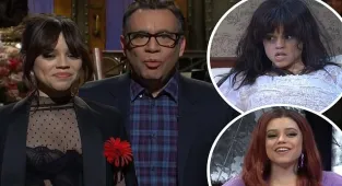 Jenna Ortega shows off comedic prowess  during SNL hosting debut