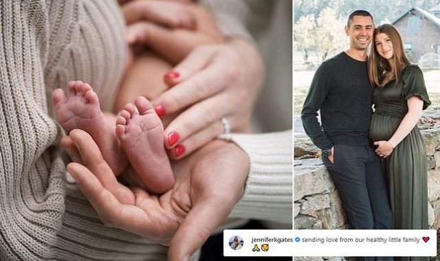 Jennifer Gates gives birth to her first child with Nayel Nassar