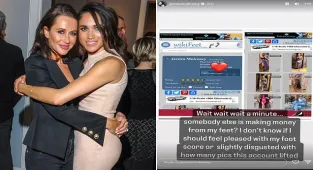 Jessica Mulroney expresses shock that she is on a foot fetish site