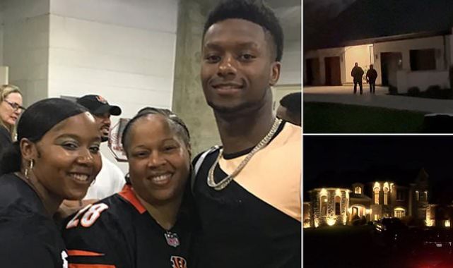 Joe Mixon's sister 'is named as a suspect' in the shooting at his home