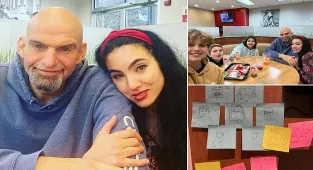 John Fetterman's wife shares sweet photos of Senator at Wendy's