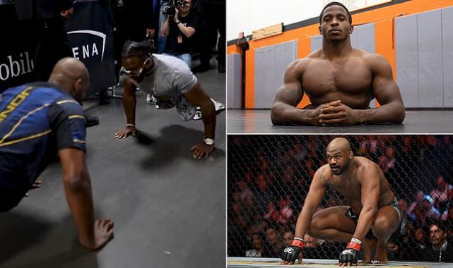Jon Jones loses push-up contest to LEGLESS fighter after UFC title win