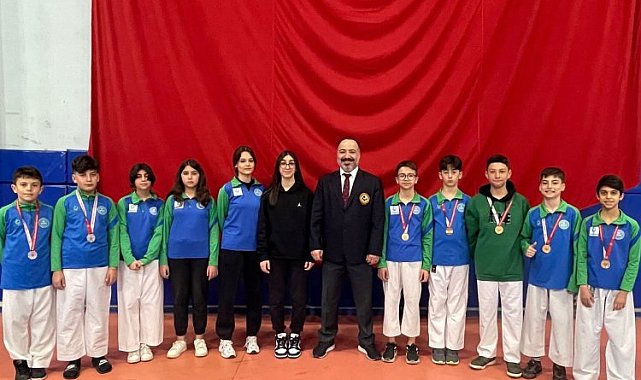 Karate takımı 7 madalya kazandı