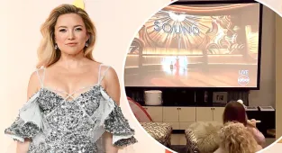 Kate Hudson's daughter Rani holds cute Oscars viewing party