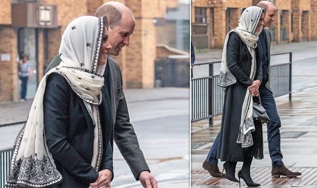 Kate Middleton and Prince William visit Hayes Muslim Centre