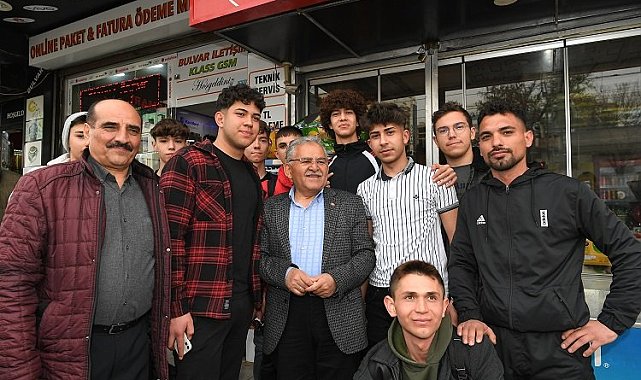Kayseri Düvenönü esnafı Büyükkılıç'ı ağırladı