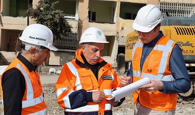 Kayseri Talas'ta kentsel dönüşüm mesaisi