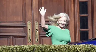 Kellyanne Conway puts a brave face on after announcing divorce