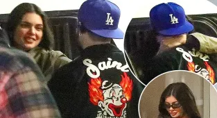 Kendall Jenner and Bad Bunny hug and share a romantic kiss after date