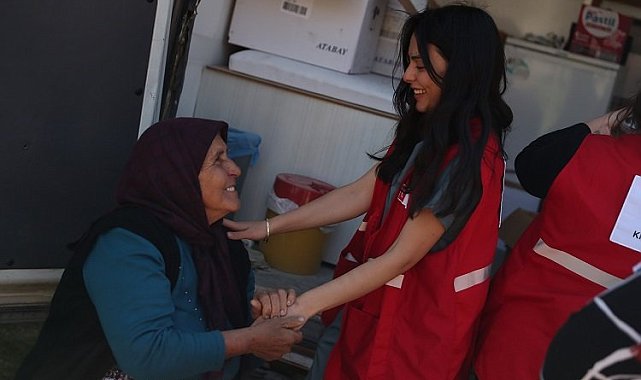 Kızılay'dan 20 bin afetzedeye hizmet
