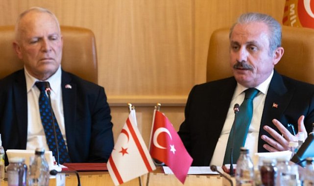 KKTC Meclis Başkanı Töre'den Şentop'a ziyaret