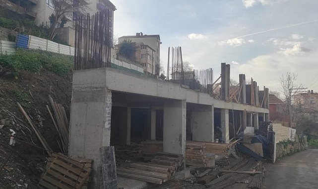 Kocaeli'de o iddialar incelendi... İnşaatın sorumluluğu İzmit Belediyesi'nde