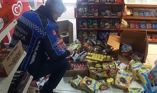 Kocaeli'de tarihi geçmiş yüzlerce ürüne imha!