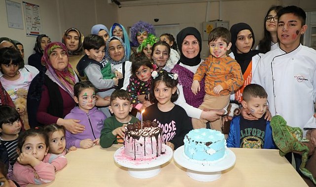 Kocaeli'nin misafir çocukları doyasıya eğlendi