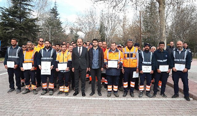 Konya'nın Hatay gönüllülerine teşekkür belgesi