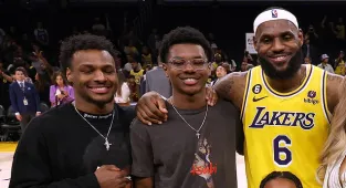 LeBron James claims Bronny is already superior to some NBA players
