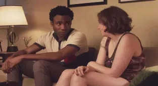 Lena Dunham DENIES using racist slur after Donald Glover joke