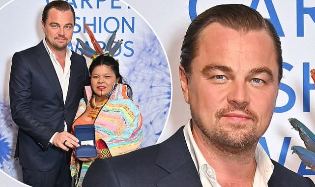 Leonardo DiCpario attends eco bash after flying 12k miles in 2 weeks