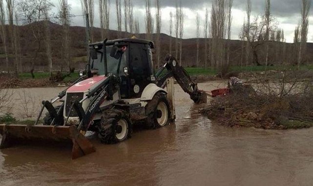 Manisa'da sele kapılarak sürüklenen vatandaştan Başkan Ergün'e teşekkür