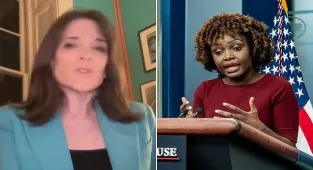 Marianne Williamson blasts Karine Jean-Pierre for 'personal potshots'