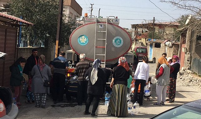 MASKİ'den afet bölgesinde temiz içme suyu