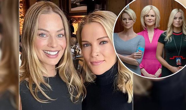 Megyn Kelly has 'Bombshell' encounter with Margot Robbie